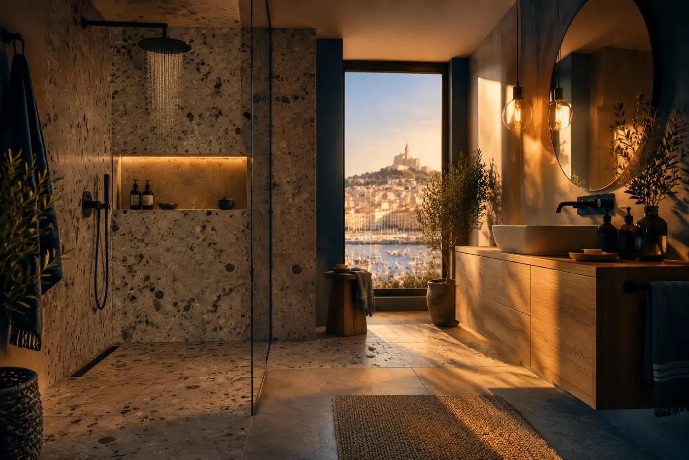 Salle de bain rénovée